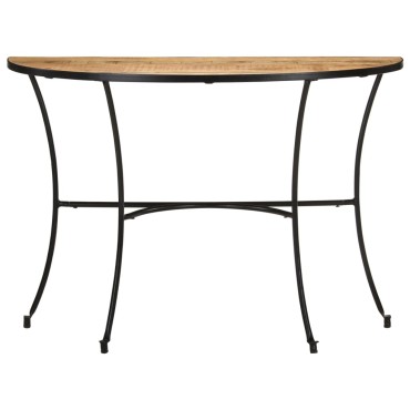 vidaXL Τραπεζάκι Βοηθητικό 110x40x77cm από Μασίφ Ξύλο Μάνγκο 1 τεμ.