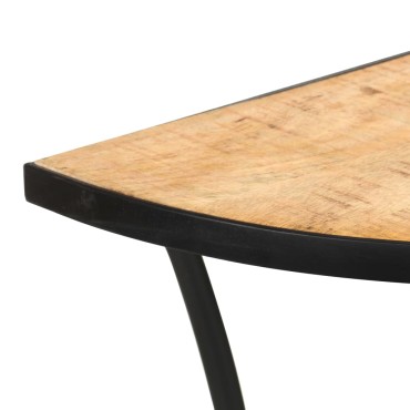 vidaXL Τραπεζάκι Βοηθητικό 110x40x77cm από Μασίφ Ξύλο Μάνγκο 1 τεμ.