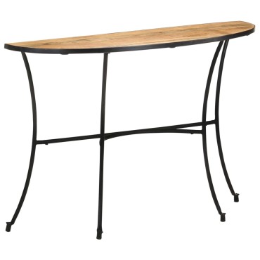 vidaXL Τραπεζάκι Βοηθητικό 110x40x77cm από Μασίφ Ξύλο Μάνγκο 1 τεμ.