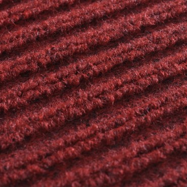 vidaXL Πατάκι Πόρτας Κόκκινο 120 x 180 εκ. από PVC