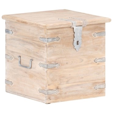 vidaXL Μπαούλο 40x40x40cm από Μασίφ Ξύλο Ακακίας 1 τεμ.