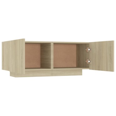 vidaXL Κομοδίνο Sonoma Δρυς 100x35x40cm Επεξεργασμένο Ξύλο 1 τεμ.