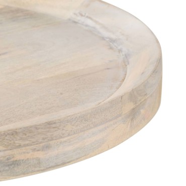vidaXL Τραπεζάκι Βοηθητικό 60x75cm από Μασίφ Ξύλο Μάνγκο 1 τεμ.