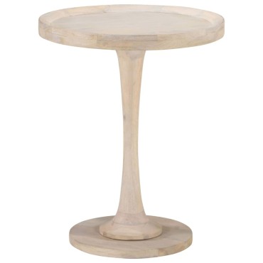 vidaXL Τραπεζάκι Βοηθητικό 60x75cm από Μασίφ Ξύλο Μάνγκο 1 τεμ.