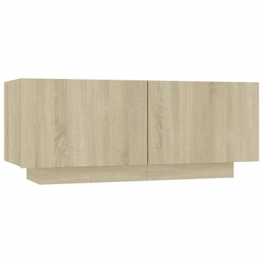 vidaXL Έπιπλο Τηλεόρασης Sonoma Δρυς 100x35x40cm Επεξ. Ξύλο