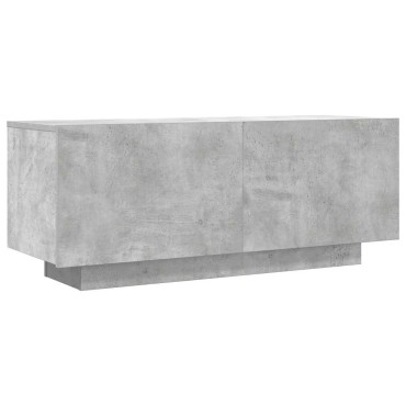 vidaXL Έπιπλο Τηλεόρασης Γκρι Σκυρ. 100x35x40cm Επεξ. Ξύλο