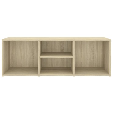 vidaXL Πάγκος Αποθήκ. Παπουτσιών Sonoma Δρυς 105x35x35cm Επεξ. Ξύλο