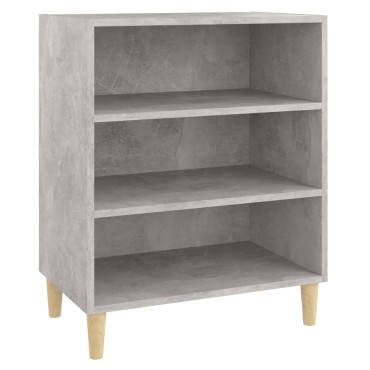 vidaXL Ντουλάπι Γκρι Σκυροδέματος 57x35x70cm Επεξεργασμένο Ξύλο 1 τεμ.