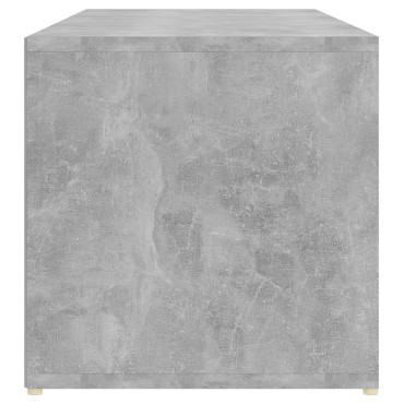 vidaXL Παπουτσοθήκη / Πάγκος Γκρι Σκυρ. 105x35x35cm από Επεξ. Ξύλο