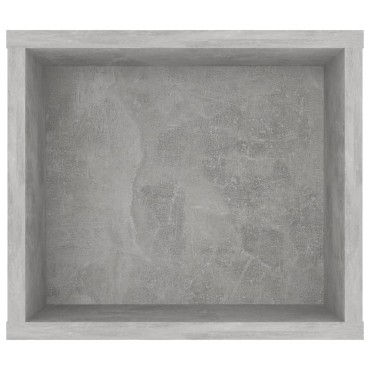 vidaXL Έπιπλο Τηλεόρασης Κρεμ. Γκρι Σκυρ. 100x30x26,5cm Επεξ. Ξύλο