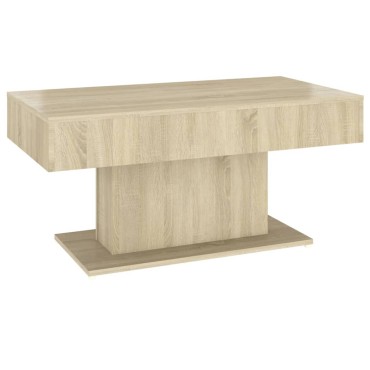 vidaXL Τραπεζάκι Σαλονιού Sonoma Δρυς 96x50x45cm από Επεξεργ. Ξύλο 1 τεμ.