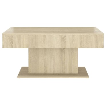 vidaXL Τραπεζάκι Σαλονιού Sonoma Δρυς 96x50x45cm από Επεξεργ. Ξύλο 1 τεμ.