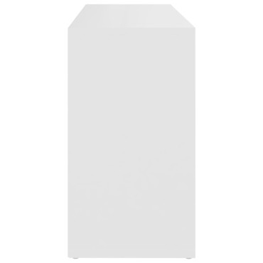 vidaXL Παπουτσοθήκη Λευκή 103x30x54,5cm από Επεξ. Ξύλο