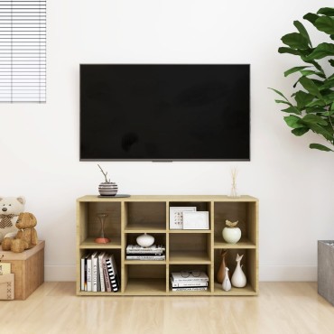 vidaXL Παπουτσοθήκη Sonoma Δρυς 103x30x54,5cm από Επεξ. Ξύλο