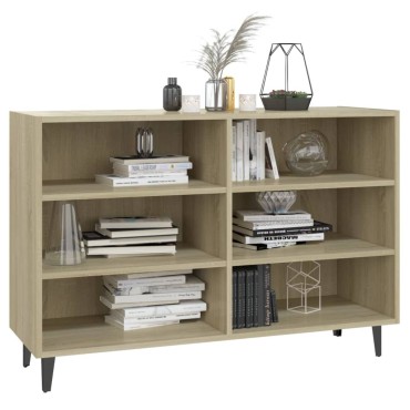 vidaXL Ραφιέρα Sonoma Δρυς 103,5x35x70cm από Επεξεργ. Ξύλο 1 τεμ.