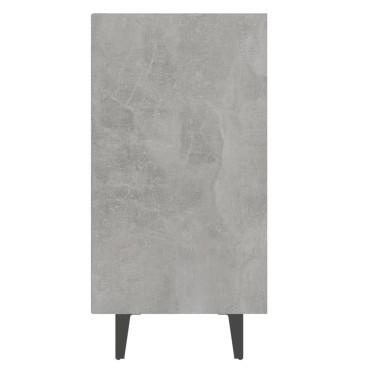vidaXL Ραφιέρα Γκρι Σκυροδέματος 103,5x35x70cm από Επεξεργ. Ξύλο 1 τεμ.
