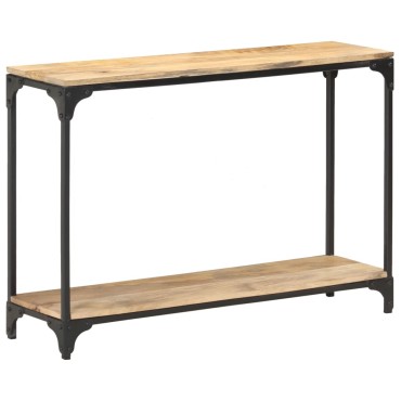 vidaXL Τραπέζι Κονσόλα 110x30x75cm από Μασίφ Ξύλο Μάνγκο 1 τεμ.