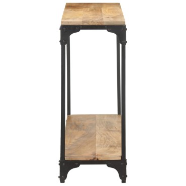 vidaXL Τραπέζι Κονσόλα 110x30x75cm από Μασίφ Ξύλο Μάνγκο 1 τεμ.