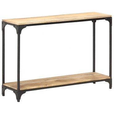 vidaXL Τραπέζι Κονσόλα 110x30x75cm από Μασίφ Ξύλο Μάνγκο 1 τεμ.