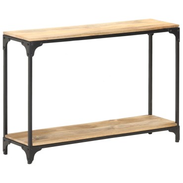 vidaXL Τραπέζι Κονσόλα 110x30x75cm από Μασίφ Ξύλο Μάνγκο 1 τεμ.