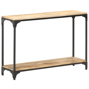 vidaXL Τραπέζι Κονσόλα 110x30x75cm από Μασίφ Ξύλο Μάνγκο 1 τεμ.