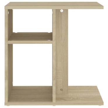 vidaXL Τραπέζι Βοηθητικό Sonoma Δρυς 50x30x50cm Επεξ. Ξύλο 1 τεμ.