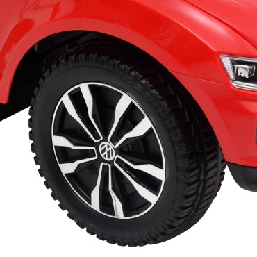 vidaXL Παιδικό Αυτοκίνητο Περπατούρα Volkswagen T-Roc Κόκκινο