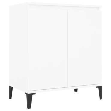 vidaXL Συρταριέρα Λευκή 60x35x70cm από Επεξεργασμένο Ξύλο 1 τεμ.