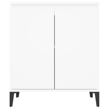 vidaXL Συρταριέρα Λευκή 60x35x70cm από Επεξεργασμένο Ξύλο 1 τεμ.