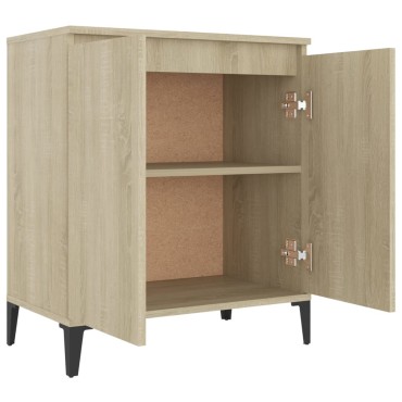 vidaXL Συρταριέρα Sonoma Δρυς 60x35x70cm Επεξεργασμένο Ξύλο 1 τεμ.