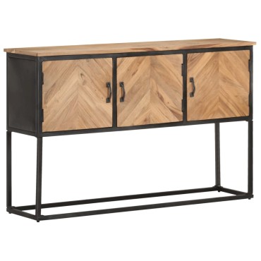 vidaXL Κονσόλα 120x30x75cm από Μασίφ Ξύλο Ακακίας 1 τεμ.