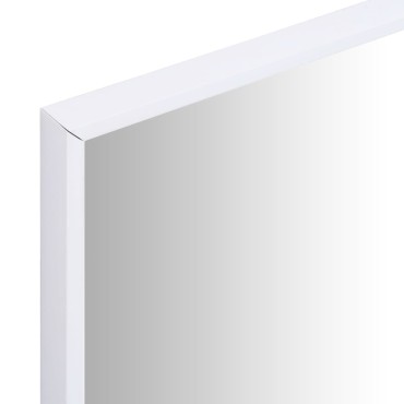 vidaXL Καθρέφτης Λευκός 100 x 60 εκ.