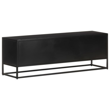 vidaXL Έπιπλο Τηλεόρασης 120x30x40cm από Ακατέργαστο Ξύλο Μάνγκο