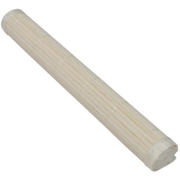 242107 6 Bamboo Placemats 30 x 45 cm Natural