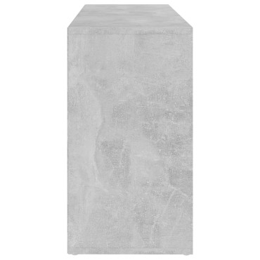 vidaXL Παπουτσοθήκη Γκρι Σκυροδέματος 103x30x54,5cm από Επεξ. Ξύλο