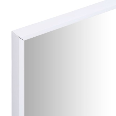 vidaXL Καθρέφτης Λευκός 80 x 60 εκ.