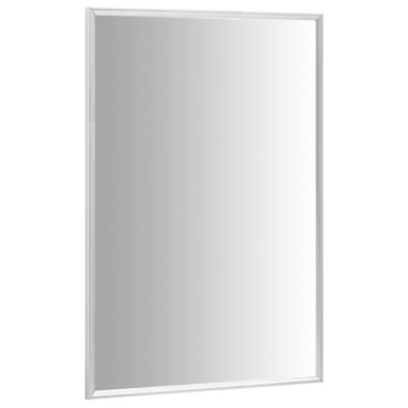 vidaXL Καθρέφτης Ασημί 70 x 50 εκ.