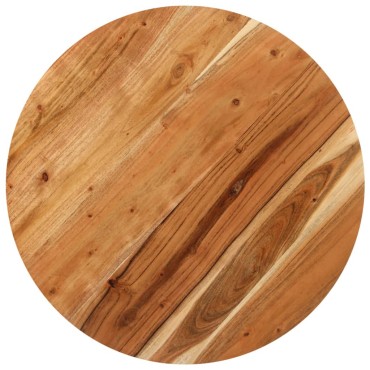 vidaXL Τραπέζι Bistro Στρογγυλό 70x75cm Μασίφ Ξύλο Ακακίας 1 τεμ.