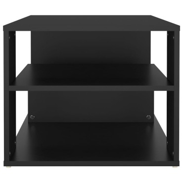 vidaXL Τραπεζάκι Σαλονιού Μαύρο 100x50x40cm Επεξεργασμένο Ξύλο 1 τεμ.