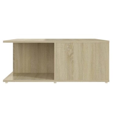 vidaXL Τραπεζάκι Σαλονιού Sonoma Δρυς 80x80x31cm από Επεξ. Ξύλο 1 τεμ.