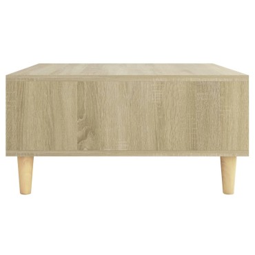 vidaXL Τραπεζάκι Σαλονιού Sonoma Δρυς 60x60x30cm Επεξεργασμένο Ξύλο 1 τεμ.