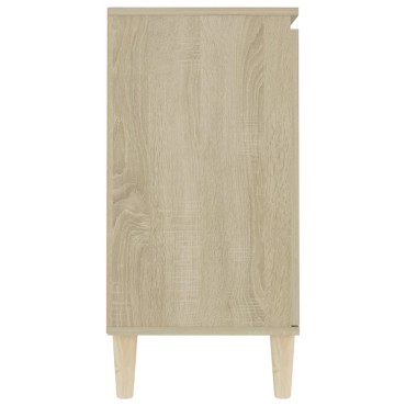 vidaXL Μπουφές Sonoma δρυς 101x35x70cm Επεξεργασμένο Ξύλο 1 τεμ.