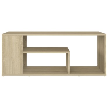 vidaXL Τραπεζάκι Σαλονιού Sonoma Δρυς 100x50x40cm Επεξεργασμένο Ξύλο 1 τεμ.