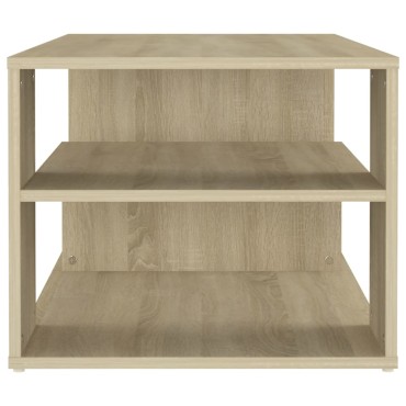 vidaXL Τραπεζάκι Σαλονιού Sonoma Δρυς 100x50x40cm Επεξεργασμένο Ξύλο 1 τεμ.