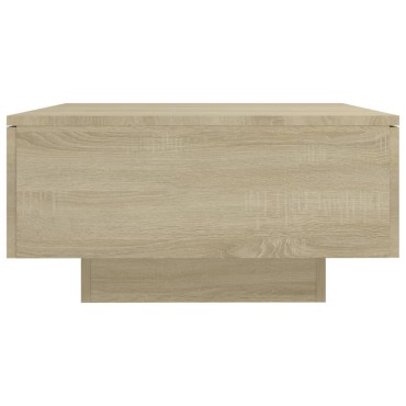 vidaXL Τραπεζάκι Σαλονιού Sonoma Δρυς 90x60x31cm από Επεξ. Ξύλο 1 τεμ.