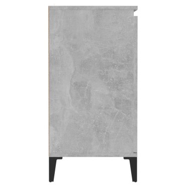 vidaXL Ντουλάπι Γκρι Σκυροδέματος 60x35x70cm Επεξεργασμένο Ξύλο 1 τεμ.