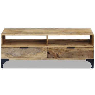 vidaXL Έπιπλο Τηλεόρασης 120x35x45cm από Ξύλο Μάνγκο