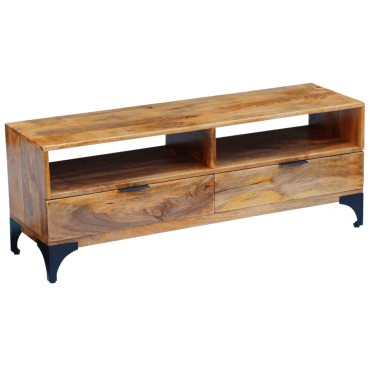 vidaXL Έπιπλο Τηλεόρασης 120x35x45cm από Ξύλο Μάνγκο