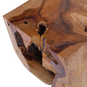 vidaXL Σκαμπό από Μασίφ Ξύλο Teak 30x30x40cm 1 τεμ.