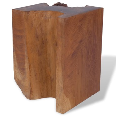 vidaXL Σκαμπό από Μασίφ Ξύλο Teak 30x30x40cm 1 τεμ.
